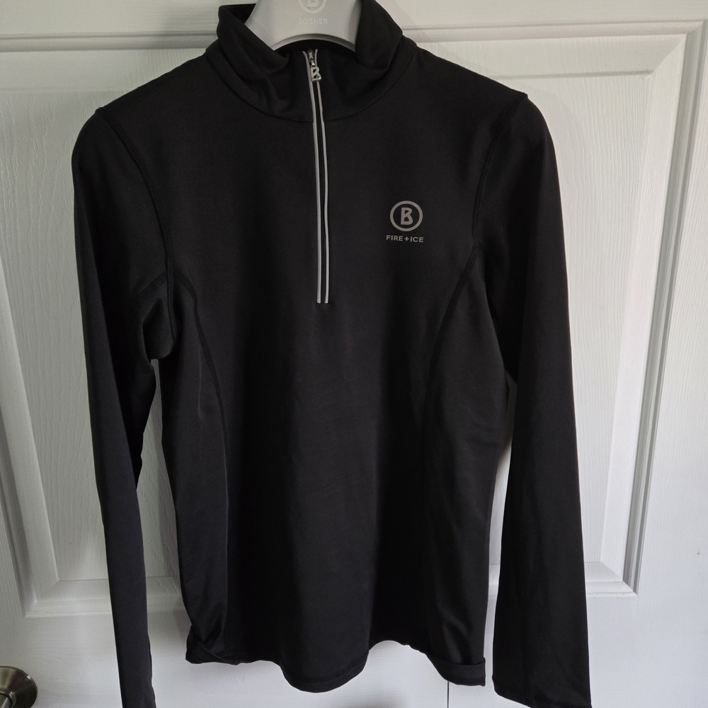 Bogner Fire & Ice Alexia 1/4 Zip, Sz. S, Black, NWT